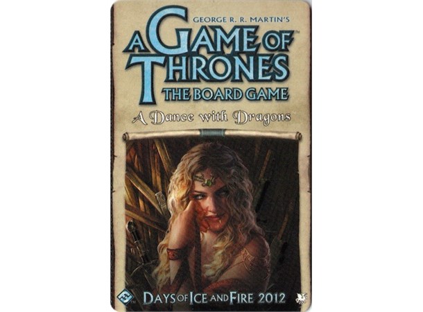 Game of Thrones Dance with Dragons Exp. Utvidelse til Brettspillet 2nd Edition